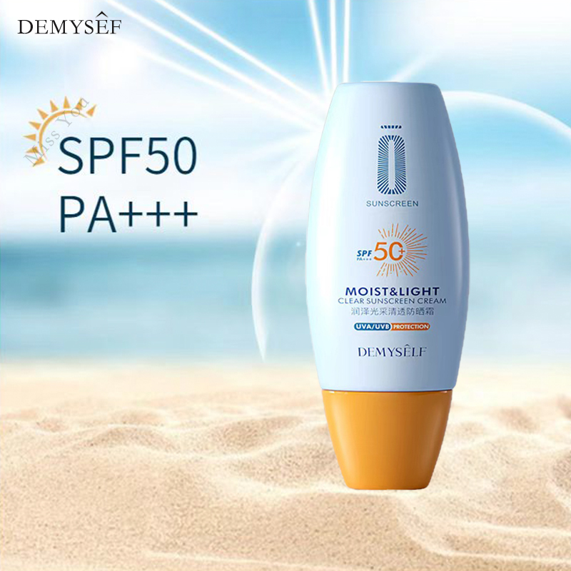 Spf 50 Pa Whitening Sun Cream Facial Body Skin Sunscreen Oil Control Moisturizing Long