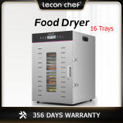 Lecon Stainless Steel Food Dehydrator - Commercial and Household