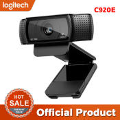 Logitech C920e HD Webcam 1080p for Video Chat and Recording