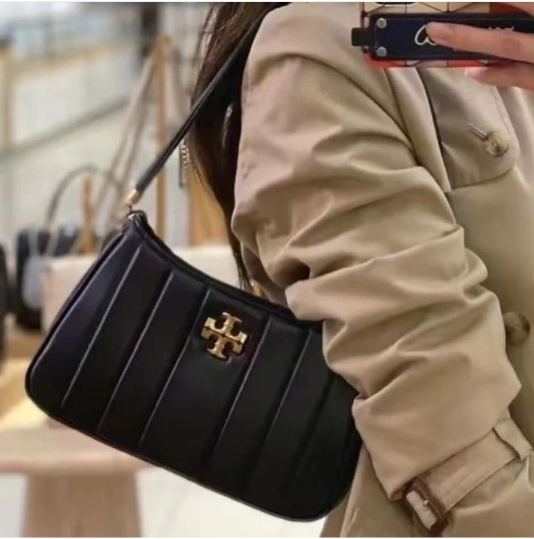 Tory Burch Mini Kira Shoulder Bag Black