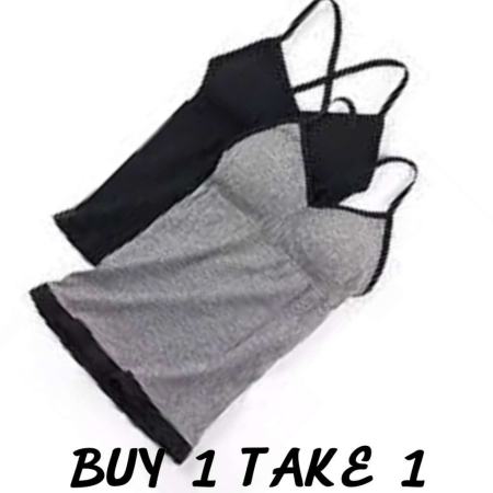 Korean Trap Tank Top Sleeveless Sando with Bra