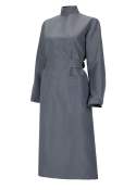 "ISHION" DARK GREY Gown ONLY - Lab Gown - Isolation Gown