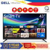 GELL 43" LED Smart Android TV with HiFi & HDMI