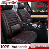 Ford Leather Seat Cover Set for Fiesta, Ranger, Focus, EcoSport