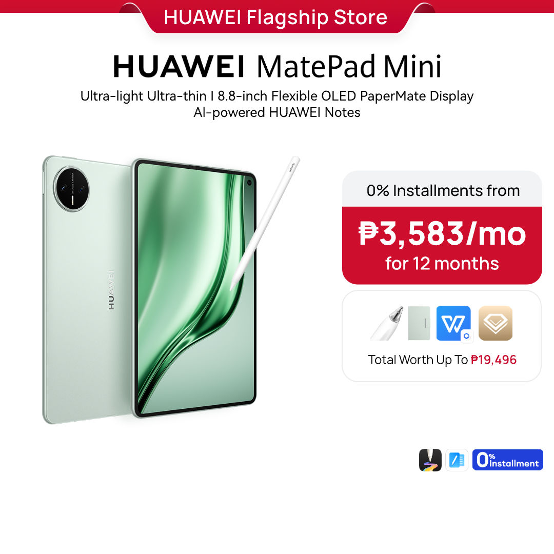 HUAWEI MatePad Mini Tablet l 8.8" Flexible OLED PaperMatte Display l 12+256 GB l AI-powered HUAWEI Notes l 6400 mAh battery - Image 2