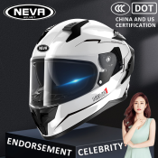 NEVA Full Face Motorcycle Helmet with Dual Visor