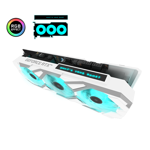 Galax Rtx Geforce Rtx 3080 White Graphics Card Galax Rtx 3080 Ex