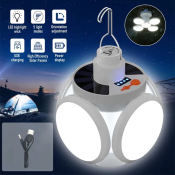 FOCANO Solar Emergency Light for Outdoor Camping and Charging