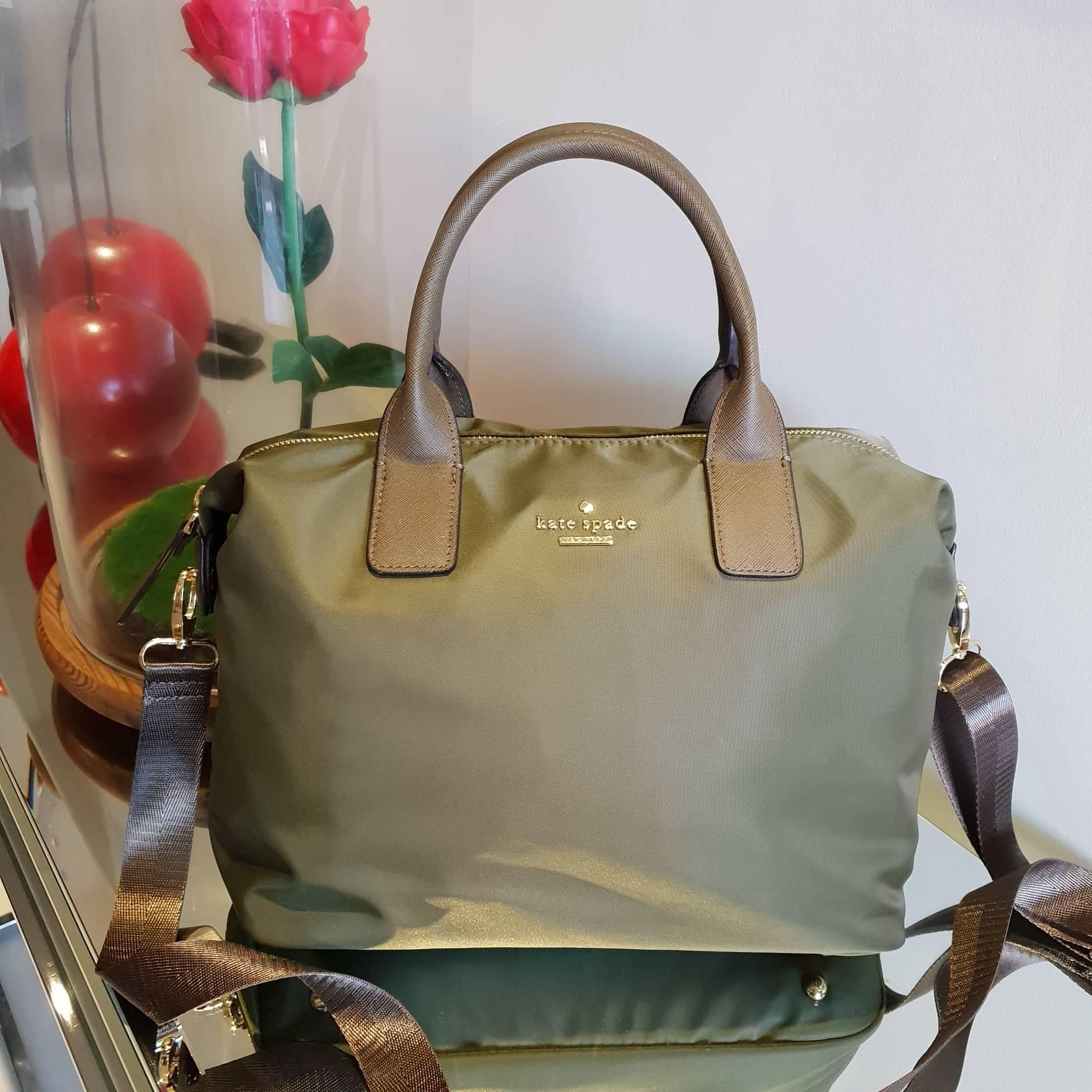 Kate Spade Lyla Plain Crossbody Bag - Army Green | Lazada PH