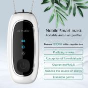 Portable Air Purifier Necklace - 2021 Upgraded Mini Ionizer