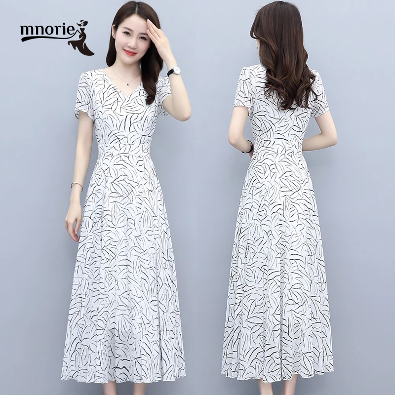 chinese dress ladies Asymmetrical Green Midi Dress with Neck Tie main image 0