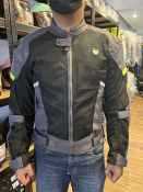 Komine JK157 Riding Jacket - Basalt Gray/Black