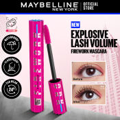 Maybelline Firework Mascara: 24H Volume & Waterproof for Asian Lashes