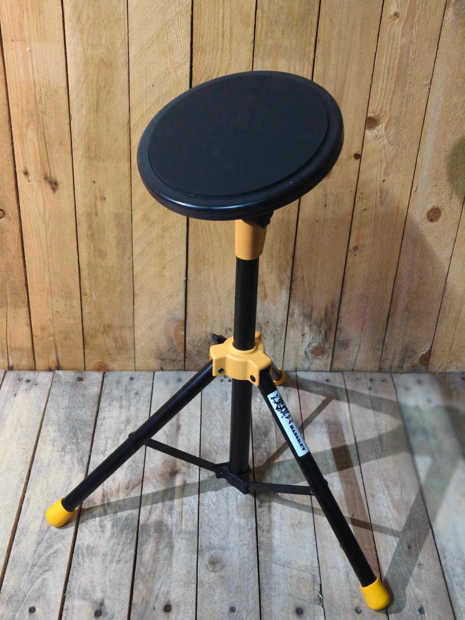 10 Inch Silent Drum Practice Pad - Lightweight Plastic Training Pad With Drumsticks