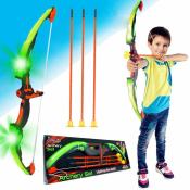 JCK Light Up Bow & Arrow Set with Suction Cups