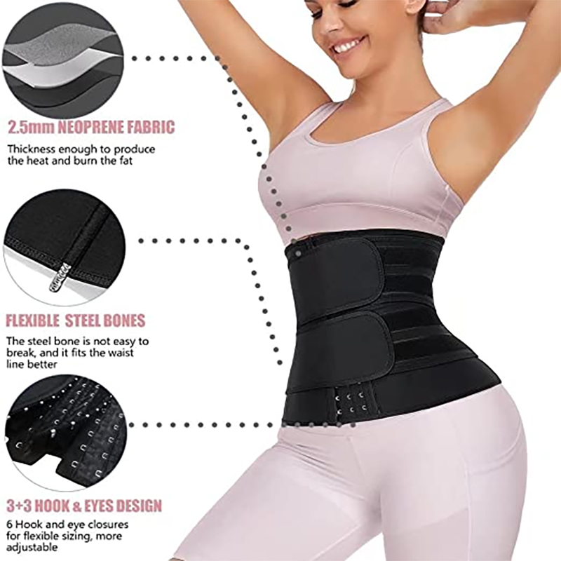 MELEDE Waist Trainer - Slimming Corset Belt for Weight Loss