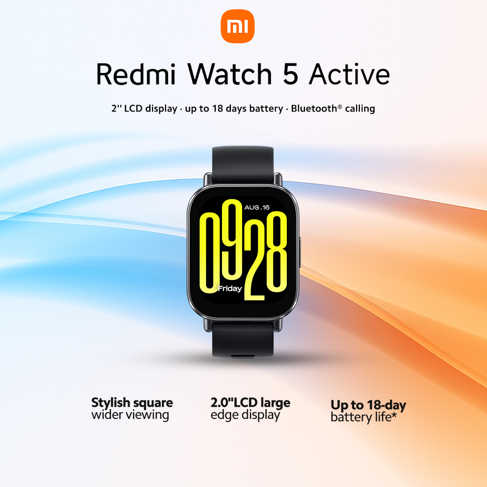 Redmi Watch 5 Active 470mah IPX8 Water Resistance