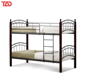 TAD 208 Double Deck Bed Frame - Single Wooden Bed