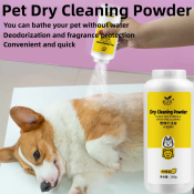 Pet Dry Cleaning Powder - Anti Tick, Flea & Fungal Care