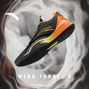 ANTA Men’s Wind Tunnel 5 Non-Slip Basketball Shoes