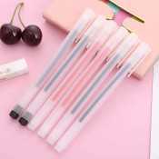 Frosted Gel Pen, 0.5mm, Stationery Office Supplies 