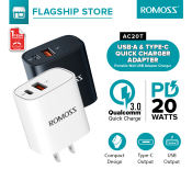 Romoss 20W Dual USB Quick Charge Adapter for iPhone, Huawei