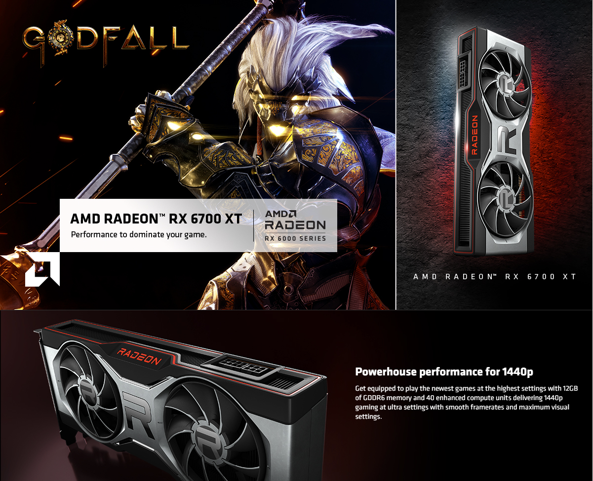 Buy XFX Radeon RX 6700 XT Gaming Graphics Card with 12GB GDDR6 Memory,  Powered by AMD RDNA 2, HDMI 2.1 6700XT (RX-67TMYDFD8) - Netcodex.ph