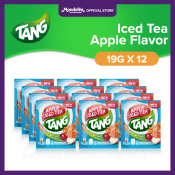 Tang Instant Drink Mix - Iced Tea Apple Flavor 19g with Vitamins and Minerals