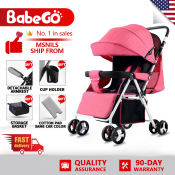 Babe GO Baby Stroller - Reversible, Portable, Same-Day Delivery