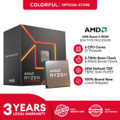 AMD Ryzen 5 7500F Boxed Desktop Processor