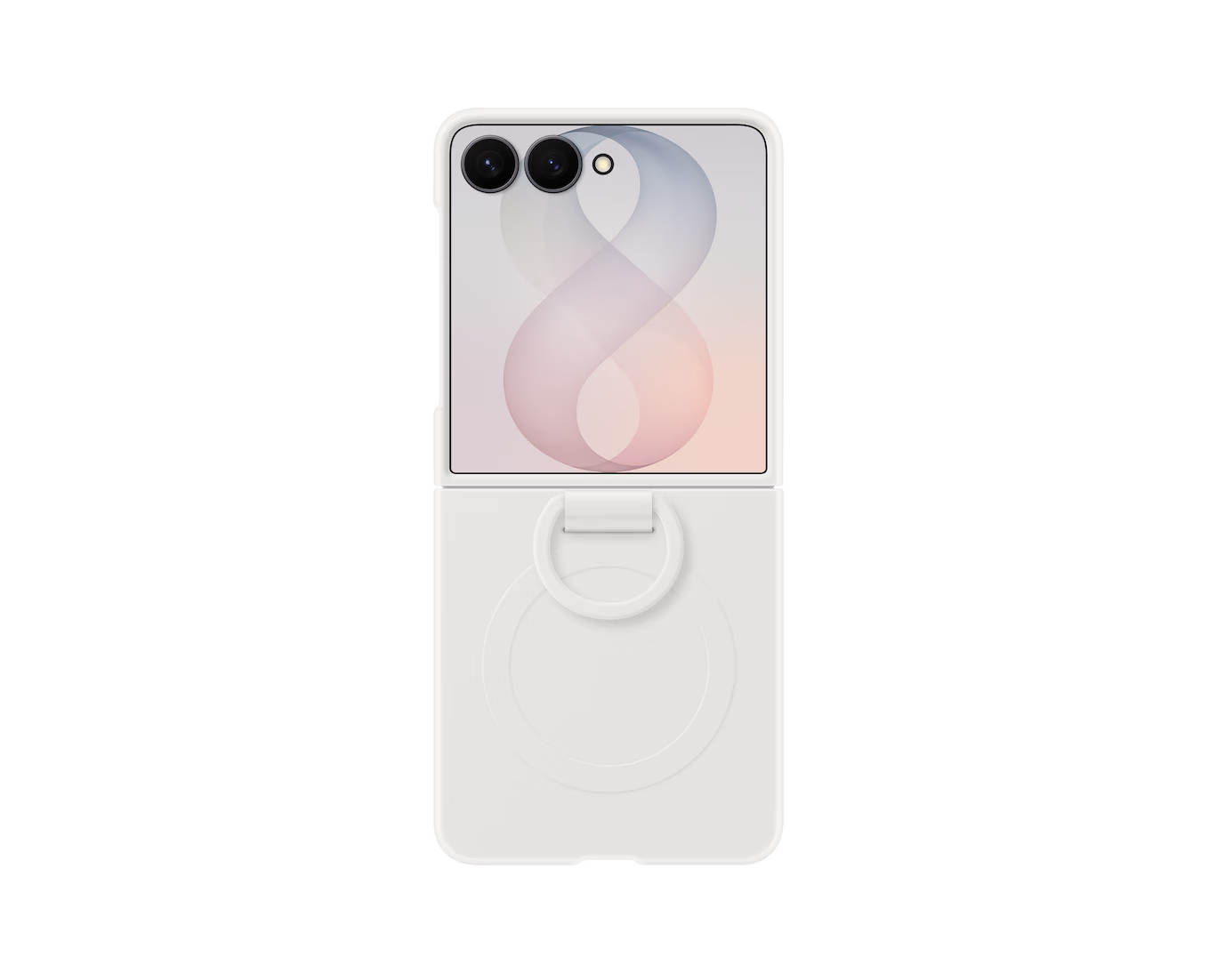 Original Samsung Official Silicone Case with Ring for Galaxy Z Flip8 - Image 3