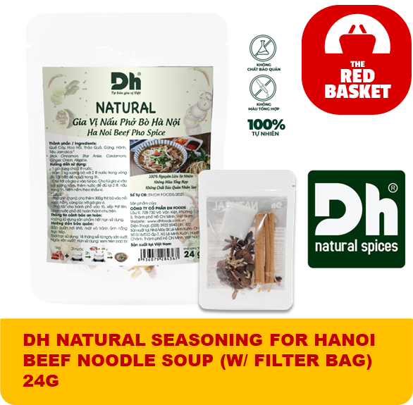DH Foods Pho Spice Packet | Chicken Pho Soup Seasoning | Comes with Spice Filter Bag | 3 Packs