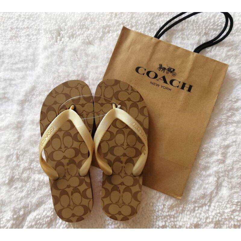 ZAK FLIP FLOP (COACH Original) | Lazada PH