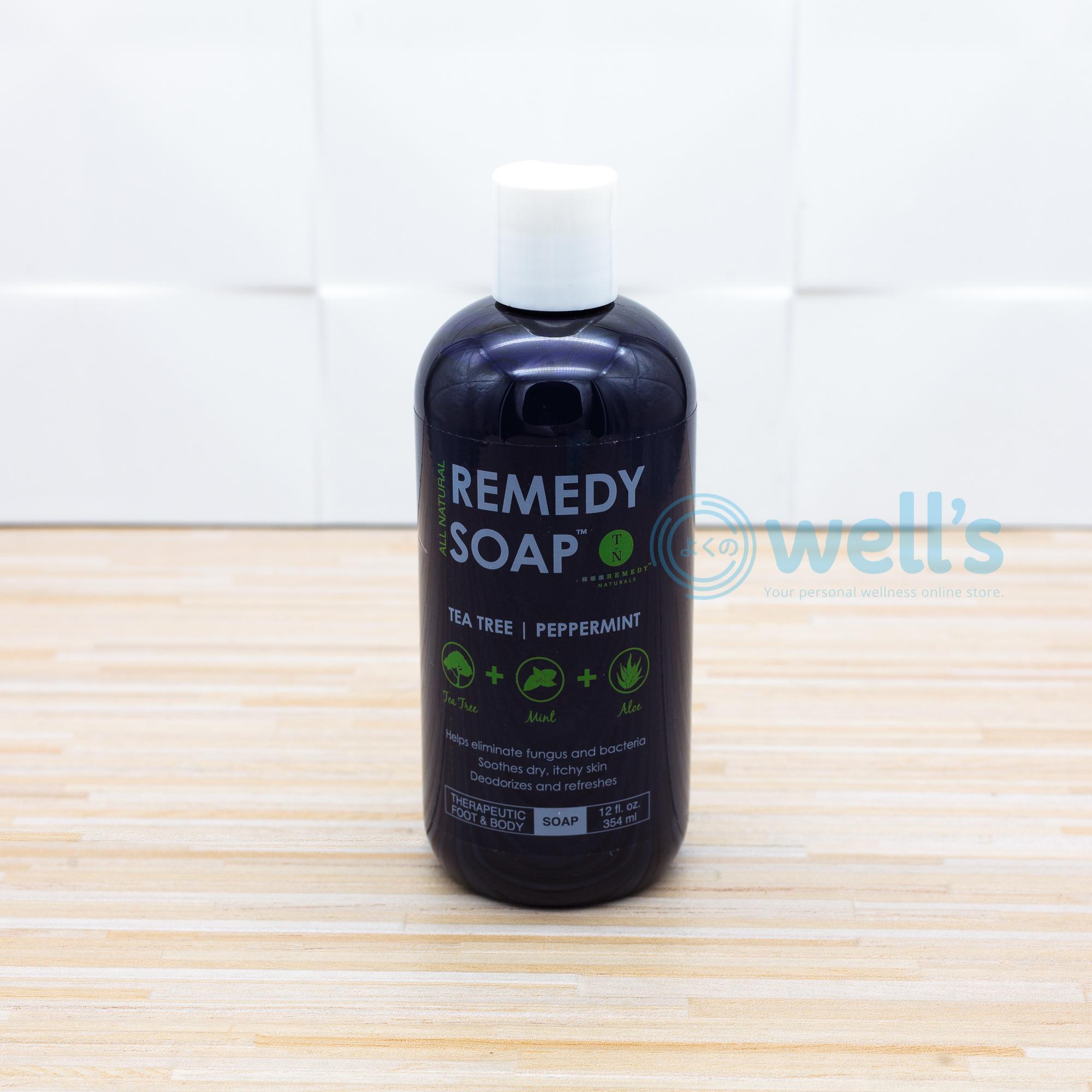 Remedy Soap Antifungal Body Wash Effective Treatment For Jock Itch Athlete S Foot Ringworm Body Odor Nail Fungus Best Defense Against Fungal Infection With Special Blends Of Tea Tree Oil Aloe Vera Rosemary
