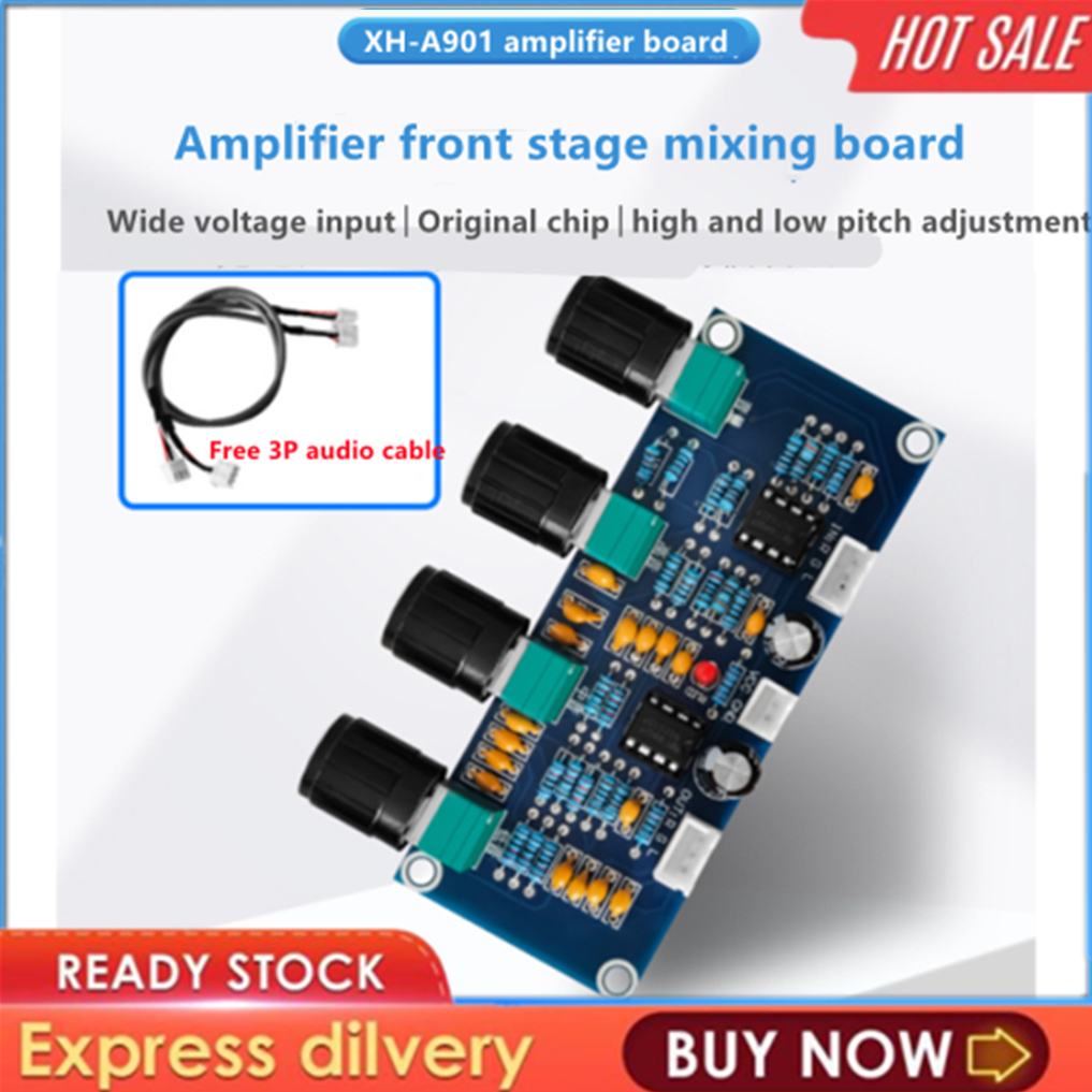 Stereo Bass Mid Treble Volume Bluetooth Preamplifier Tone, 45% OFF