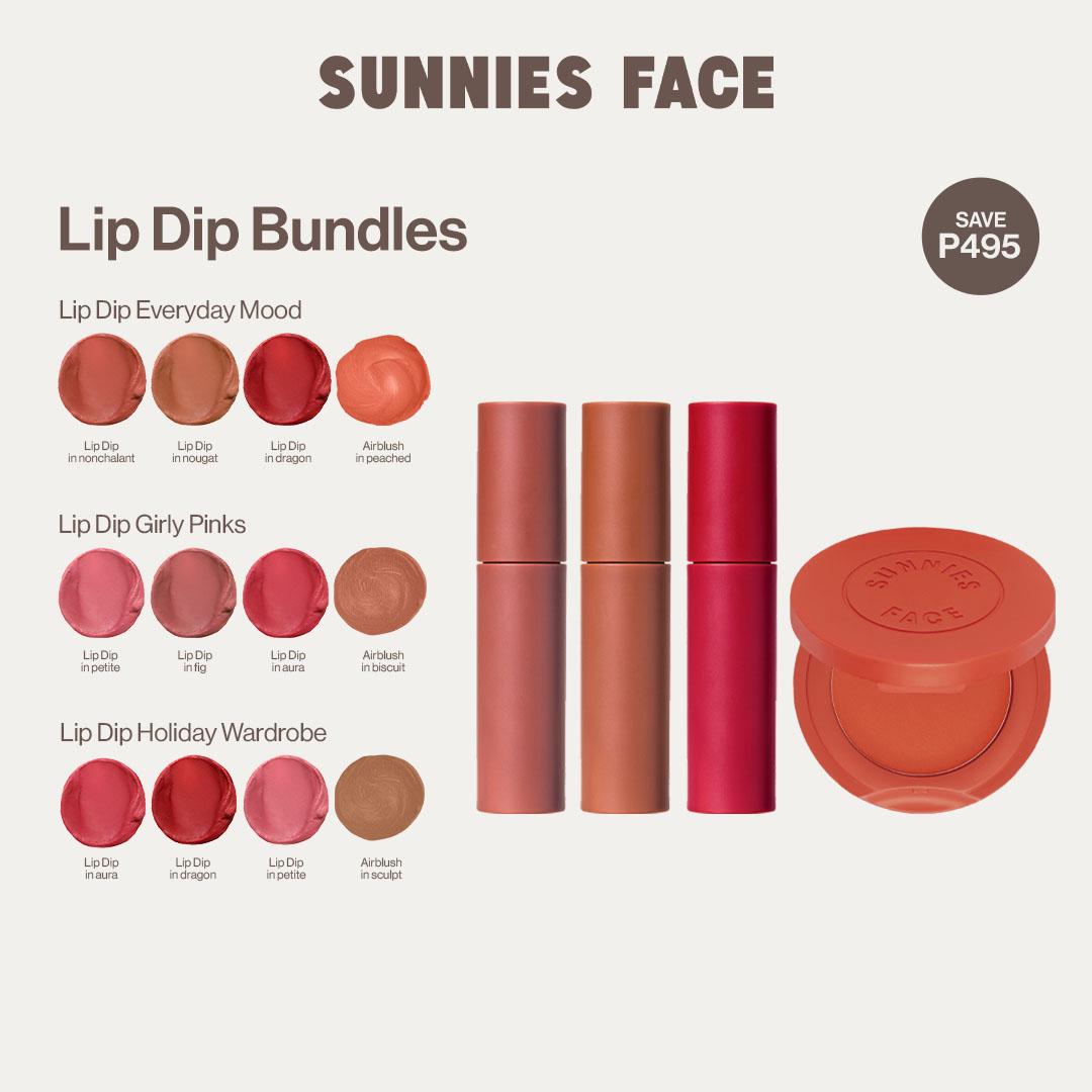Discount on Sunnies Face  shoes - SKU: Sunnies Face Lip Dip Bundle [Lip Dip + Airblush]
