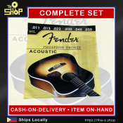 Fender Acoustic Guitar Strings | Super Light | High Quality