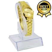 Seiko 5 21 Automatic All Gold Quartz Watch for women