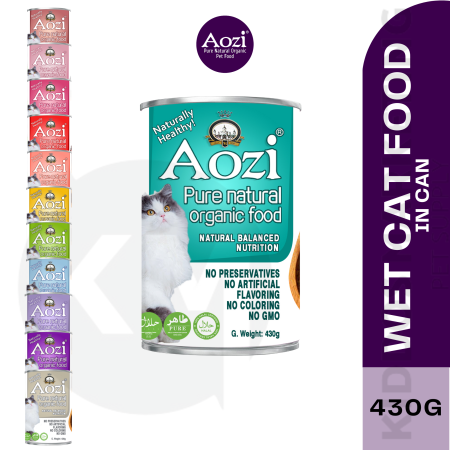 Aozi Organic Wet Cat Food, 430g Can