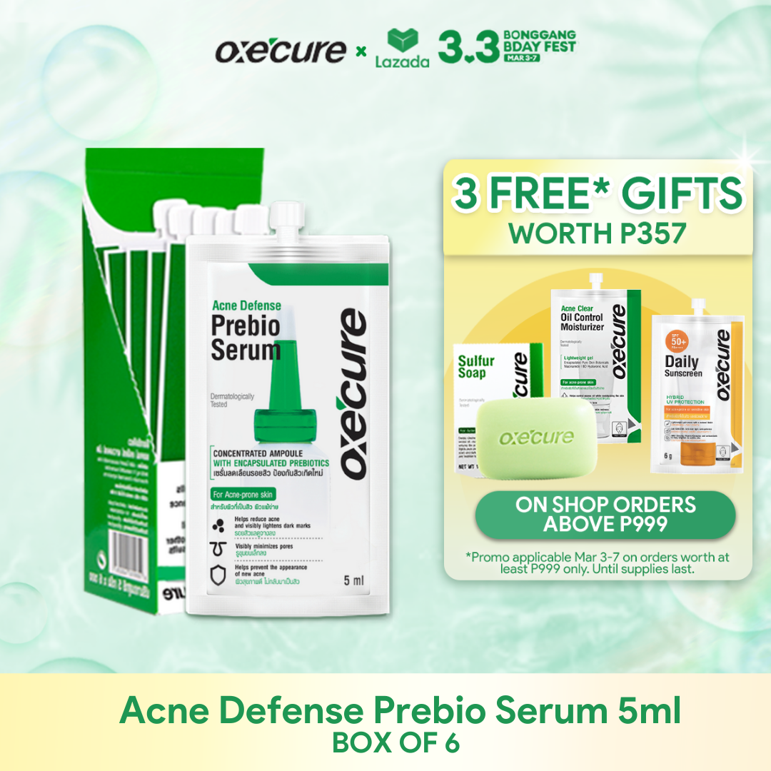 OXECURE Acne Defense Prebio Serum 5ml Box of 6