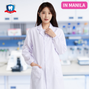 Slim Lab Gown: Stylish and Professional Coat for Students