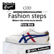 Onitsuka Tiger Mexico 66 Unisex Sneakers - White/Dark Blue