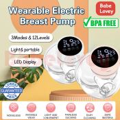 Babelovey Automatic Silent Wearable Electric Breast Pump