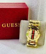 New GU E SS Watch With Box Stainless Steel