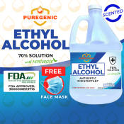 Puregenic 70% Ethyl Alcohol Solution 1Gallon
