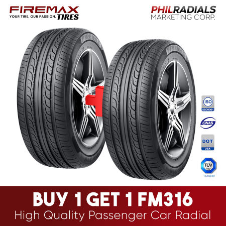 Firemax Passenger Car Radial Tire 185/70R14 88H FM316 - BO