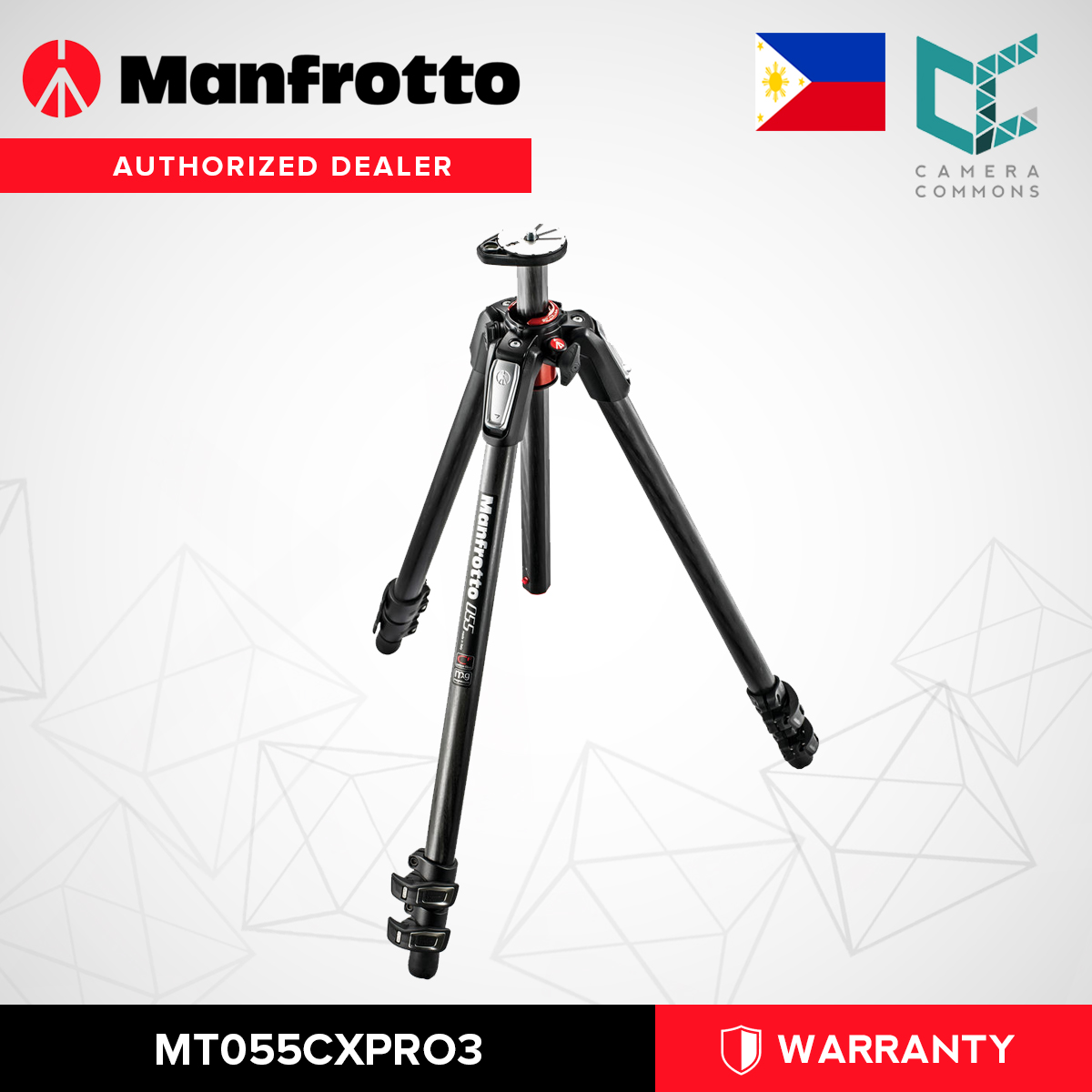 Manfrotto MTPIXIEVO-BK PIXI EVO 2-Section Mini Tripod Black