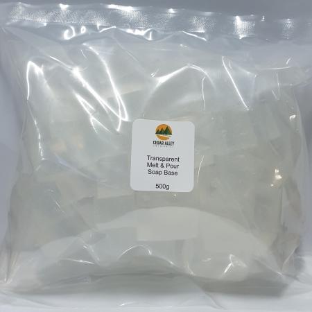 Transparent Glycerin Melt & Pour Soap Base 500g/1Kg