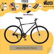 JAB. GARUDA Fixie Bike 700/23c: Lightweight Single Speed