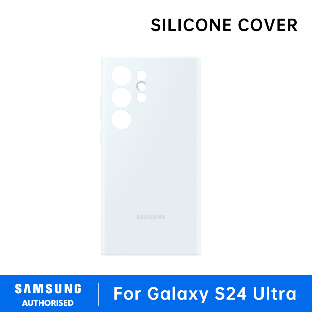 Original Silicone Case For Samsung Galaxy S24 Ultra High Quality Soft Silicone Cover Samsung Galaxy S24 Ultra Protector Shell & Box